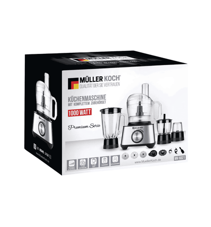 Muller Koch Premium 5-in-1 Multi-Function Food Processor MK-6021