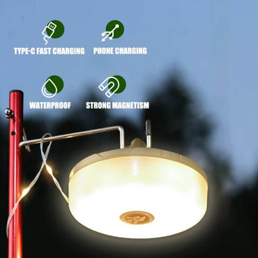 AS2 KXK-828 Multi-Function Camping Lamp 10 m Light String