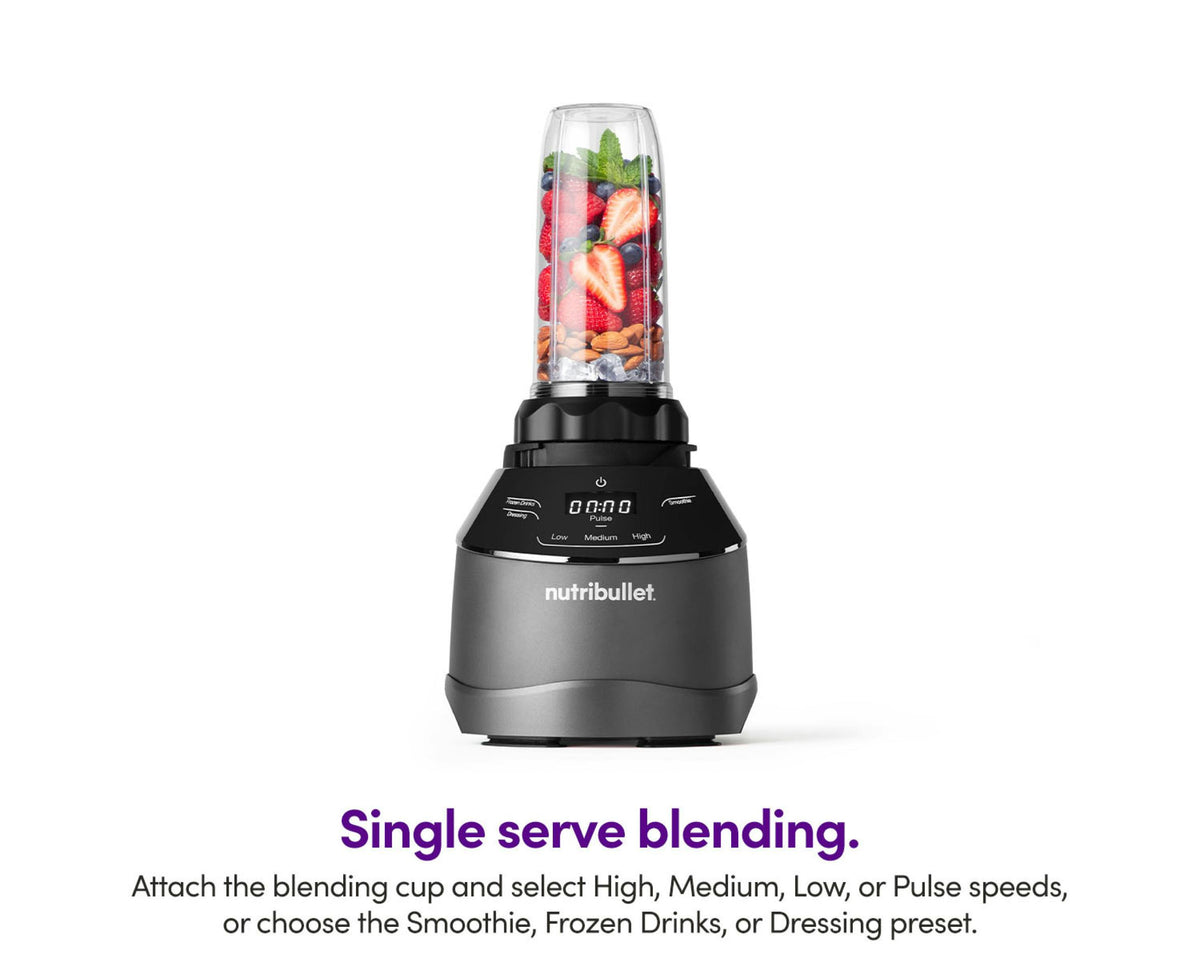 Nutribullet Triple Prep System Blender Black 1500W