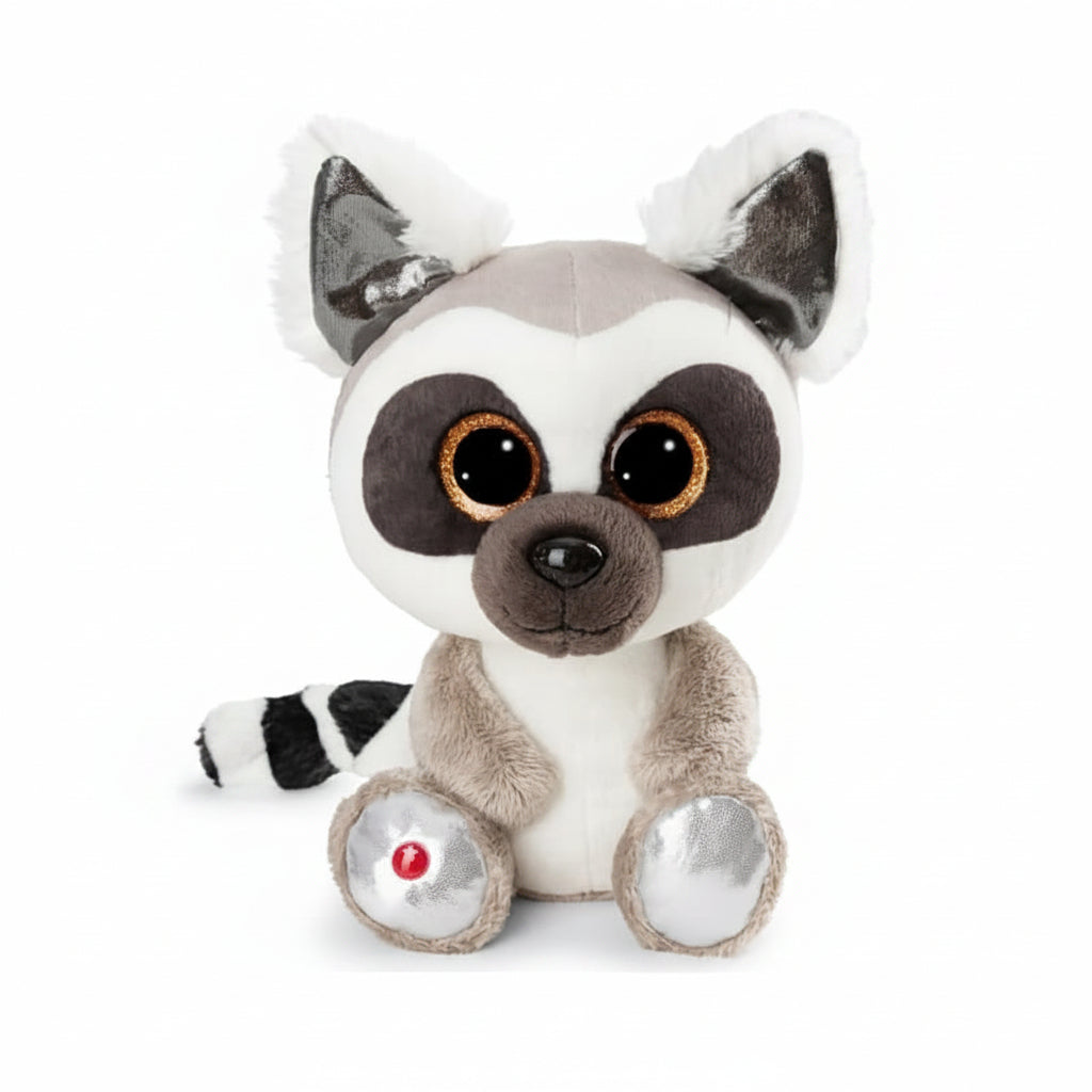 NICI Glubschis Lemur King Lou Plush Toy 15cm