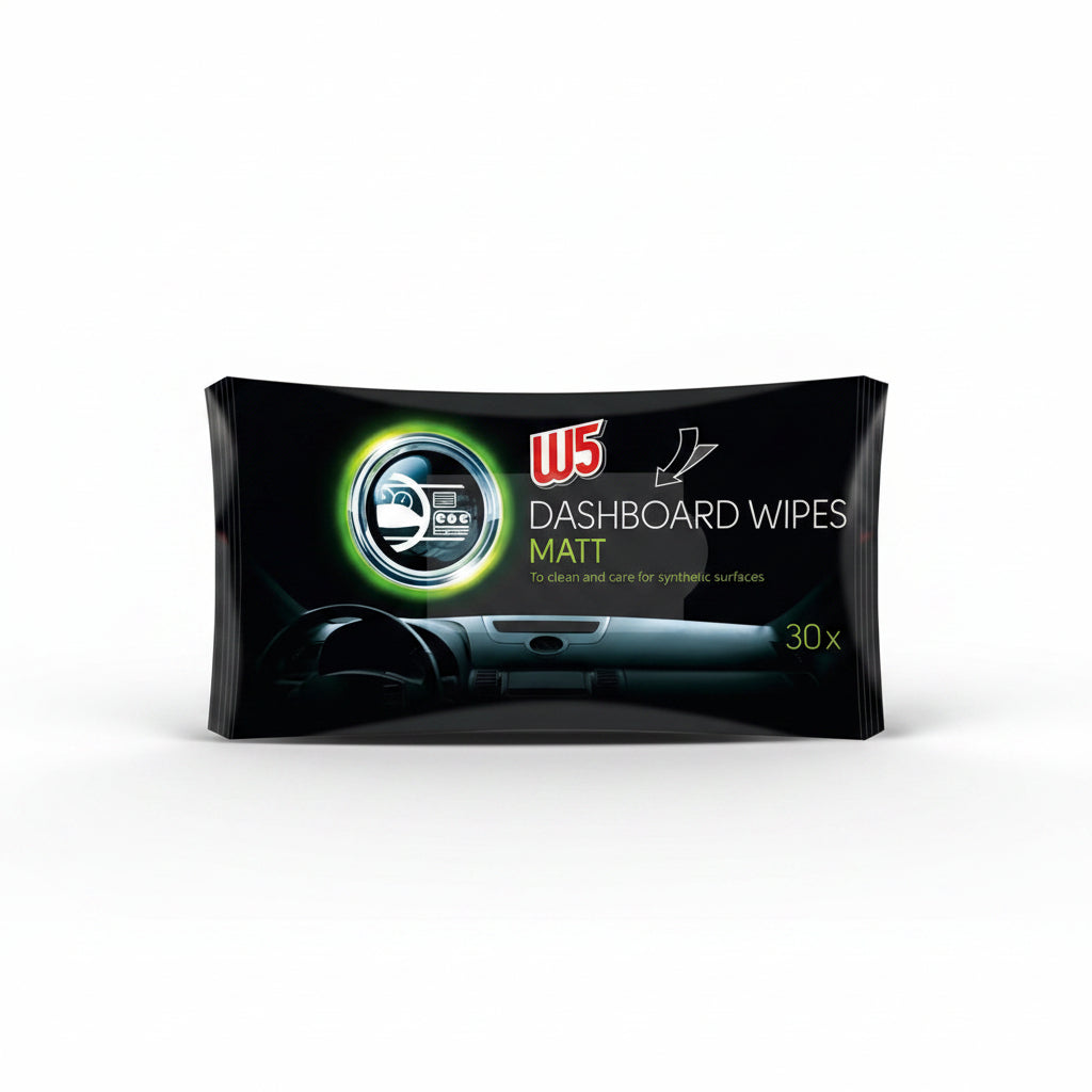 W5 Moist Wet Wipes Matte Finish 30pcs