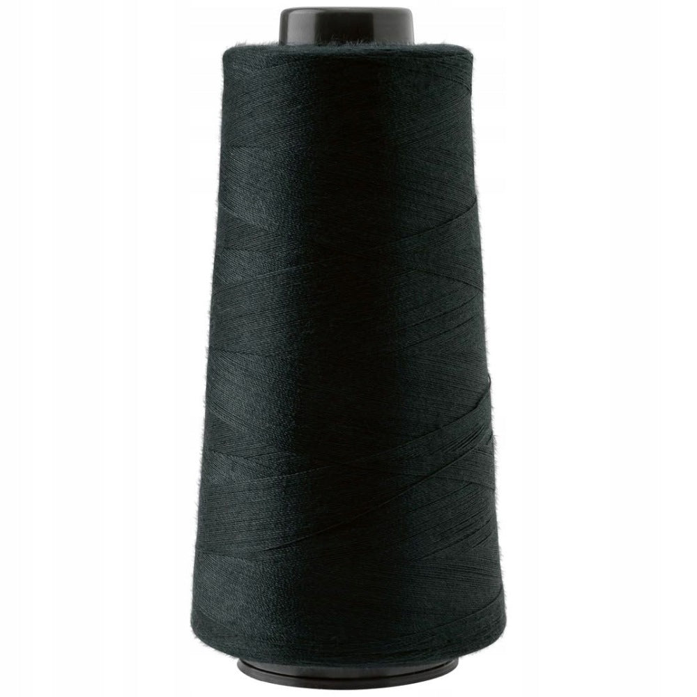 Crelando Overlock Sewing Thread 4-Pack Black 2500 m