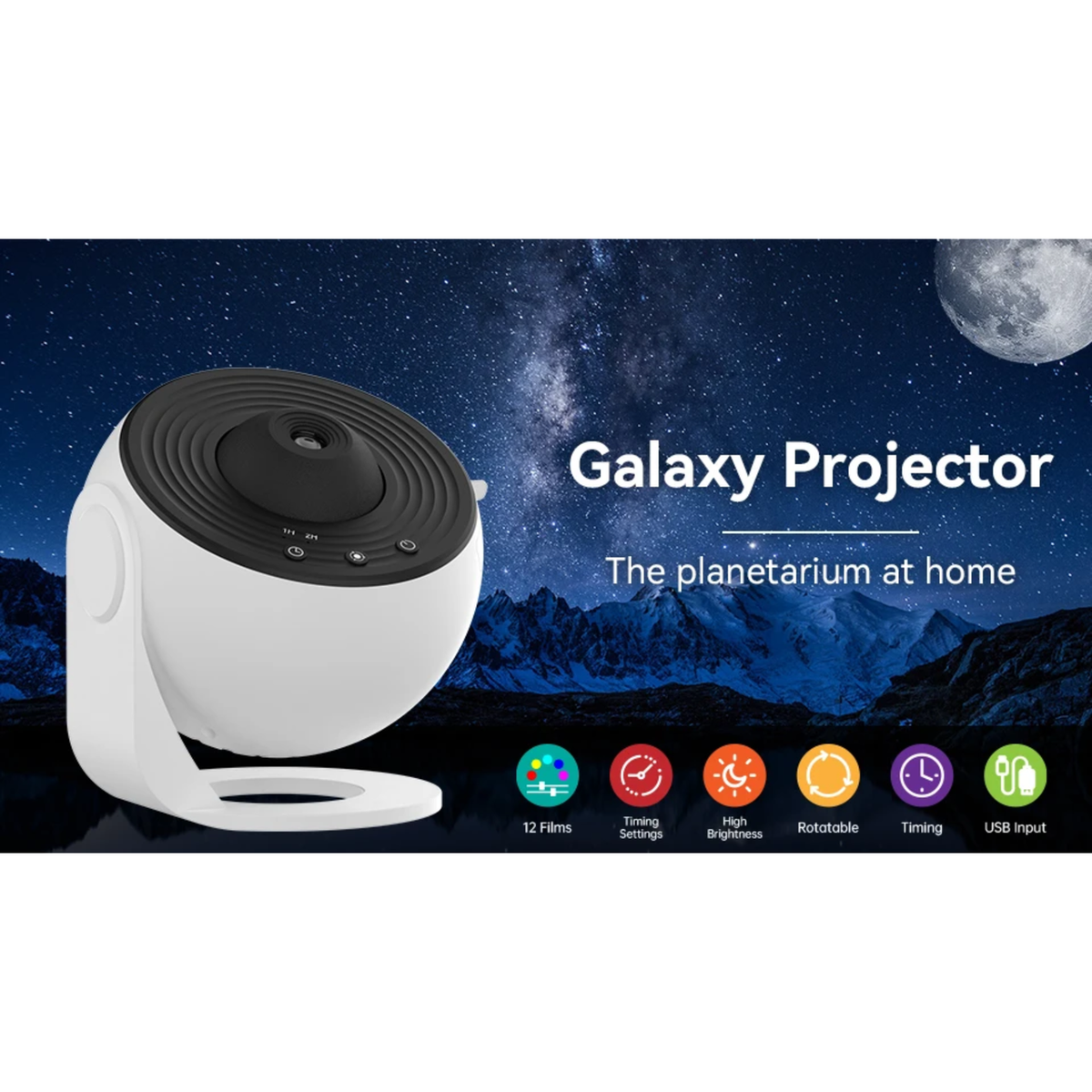 Galaxy Night Light Projector BL-DQY02 10W