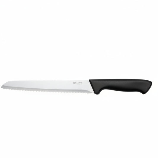 SilverCrest Bread Knife 20cm Stainless Steel Ergonomic Handle