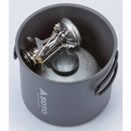 SOTO Amicus Camping Stove with Igniter, Shock‑Resistant, High‑Performance