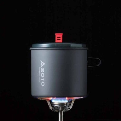 SOTO Amicus Camping Stove with Igniter, Shock‑Resistant, High‑Performance