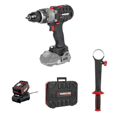 Parkside Performance 20V Li-Ion Cordless Drill 2-Speed 150Nm Torque