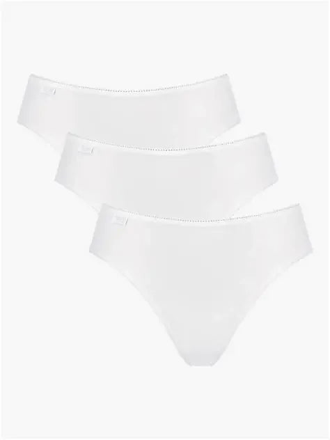 Sloggi Women's 24/7 Cotton H‑Tai C3P High‑Rise Briefs – 3 Pack - Gomix Brands Outlet