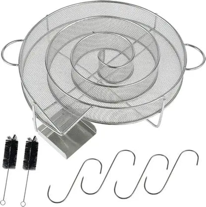 FunkySun Premium Stainless-Steel Round Cold Smoke Generator