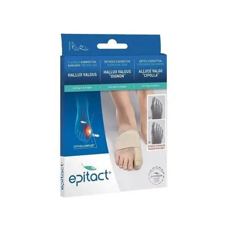 Epitact Flexible Hallux Valgus Correction Bandage for Daily Wear, Small Size