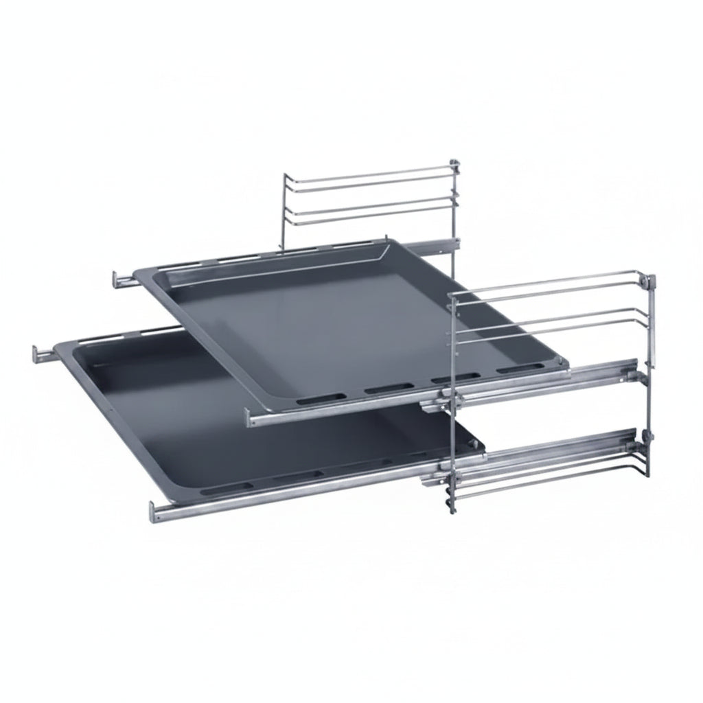 Bosch Oven Rail HEZ438201 Aluminum Telescopic for HXN Slow Cookers (Attachment Only)