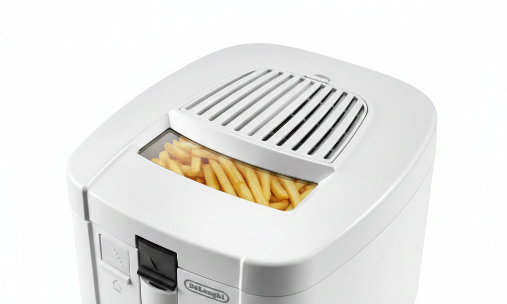 DeLonghi F13205 Electric Deep Fryer 1.2 L Adjustable Thermostat