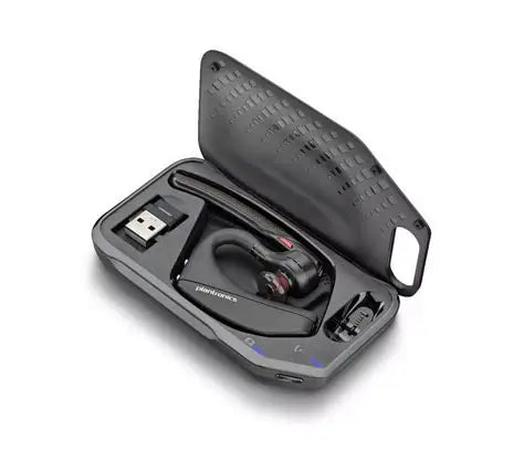Plantronics HP Poly Voyager 5200 UC Bluetooth Headset + Charging Case