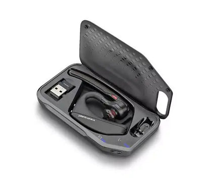 Plantronics HP Poly Voyager 5200 UC Bluetooth Headset + Charging Case