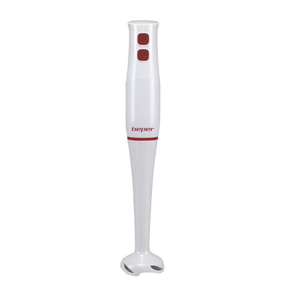 Beper Powerful Two-Speed Hand Blender: Stainless Steel Immersion Mixer
