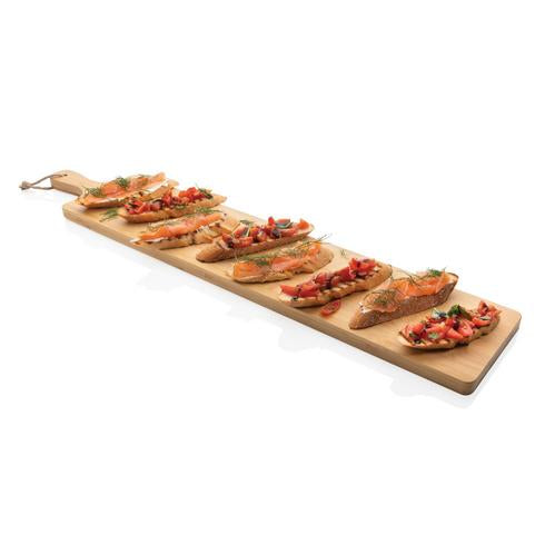 Personalized Large Bamboo Serving Plank – Custom Engraved Party Board