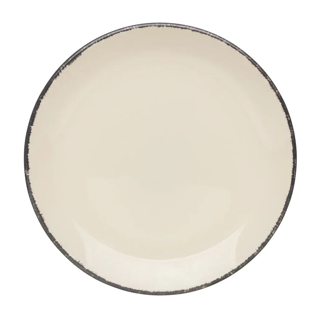 Ukiyo-Home Elegant White Ceramic Dinner Plates Set of 2: Durable, Stylish, Dishwasher Safe - Gomix Brands Outlet