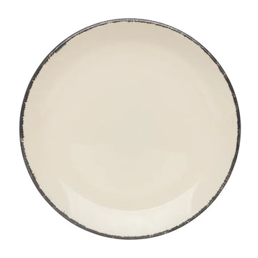 Ukiyo-Home Elegant White Ceramic Dinner Plates Set of 2: Durable, Stylish, Dishwasher Safe - Gomix Brands Outlet