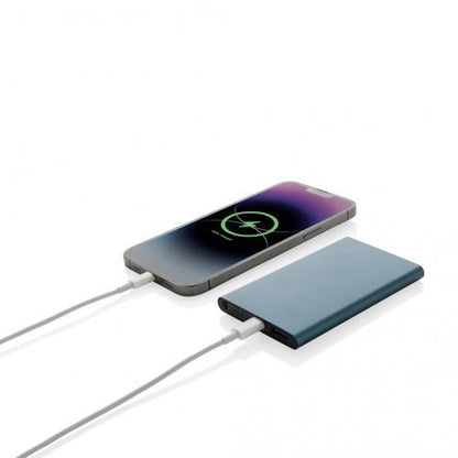 RCS Recycled Plastic Aluminum 4000mAh Power Bank Type-C Eco-Friendly Charger