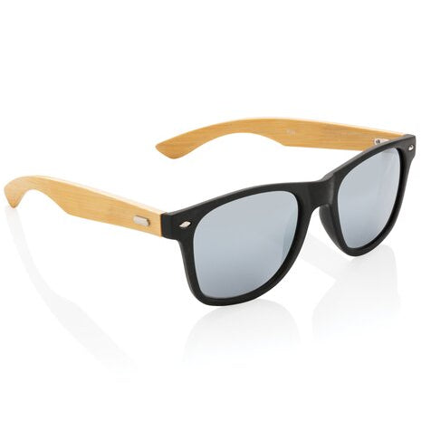 XD Collection Bamboo and RCS recycled plastic sunglasses
