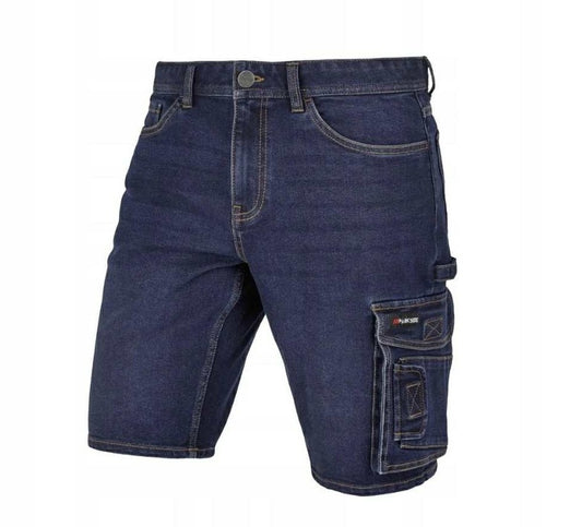 Parkside 472980 Men's Denim Work Shorts Blue 52