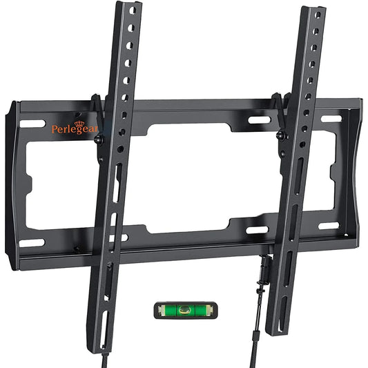 Perlegear Low-Profile Tilt TV Wall Mount for 26-55 Inch Screens - Gomix Brands Outlet