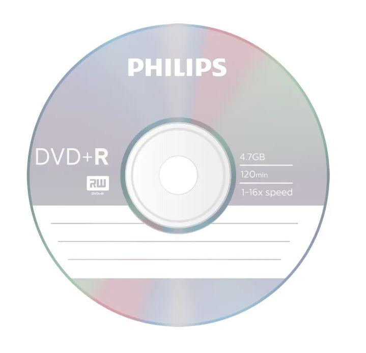 Philips DVD+R Blank Recordable Discs 4.7GB 100-Pack Spindle