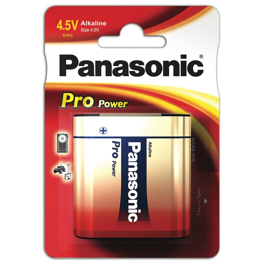 Panasonic Pro Power Alkaline Battery 4.5V 3LR12