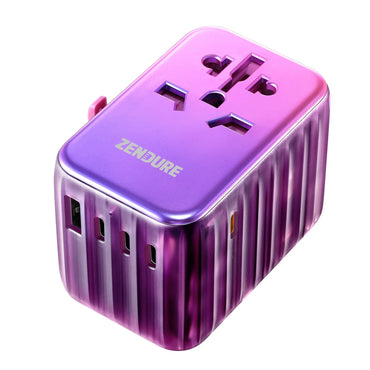 Zendure Passport III - All-in-One 65W Adapter for Home & Travel
