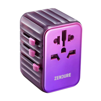 Zendure Passport III - All-in-One 65W Adapter for Home & Travel