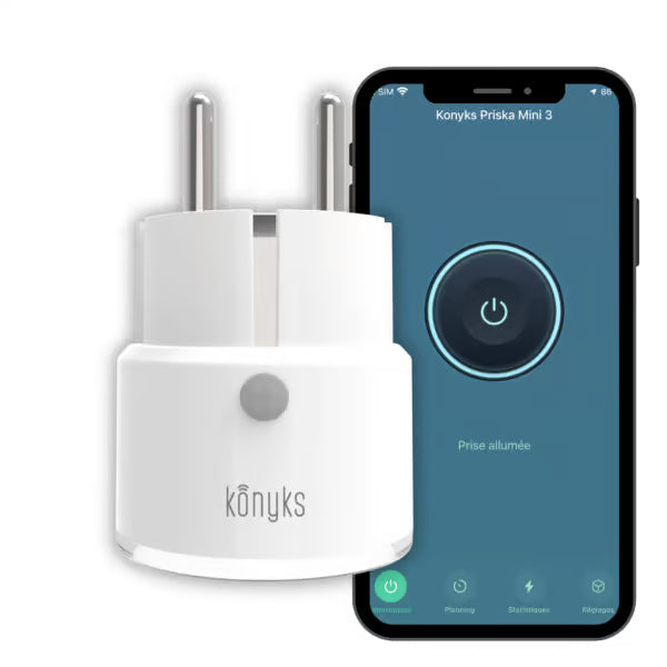 Konyks Priska Mini 3 FR WiFi Smart Plug 10A
