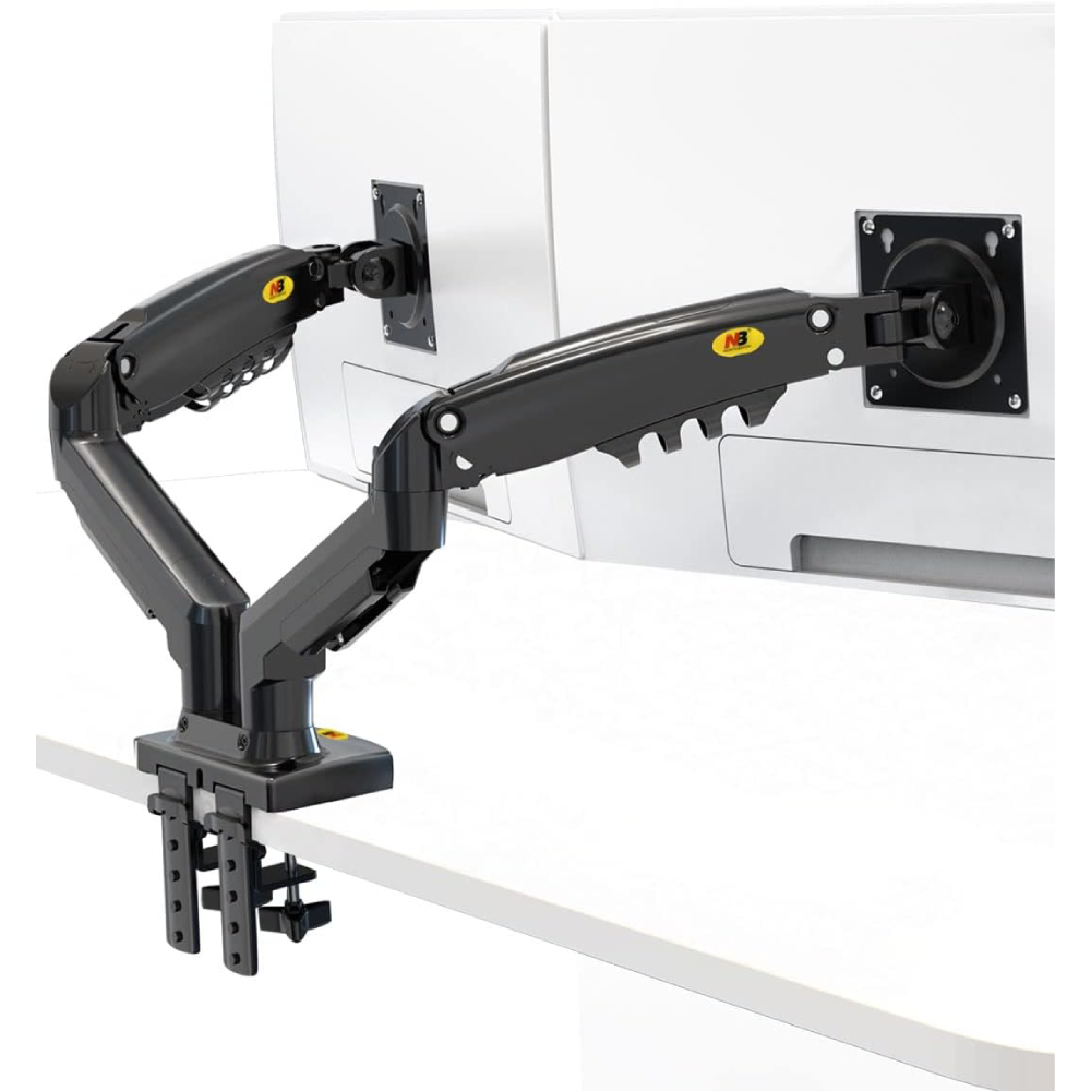 North Bayou F160 Dual Monitor Desk Mount Stand