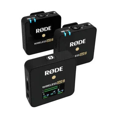 RODE Wireless GO II Dual Channel Mic – 2.4GHz, 200m Range - Gomix Brands Outlet