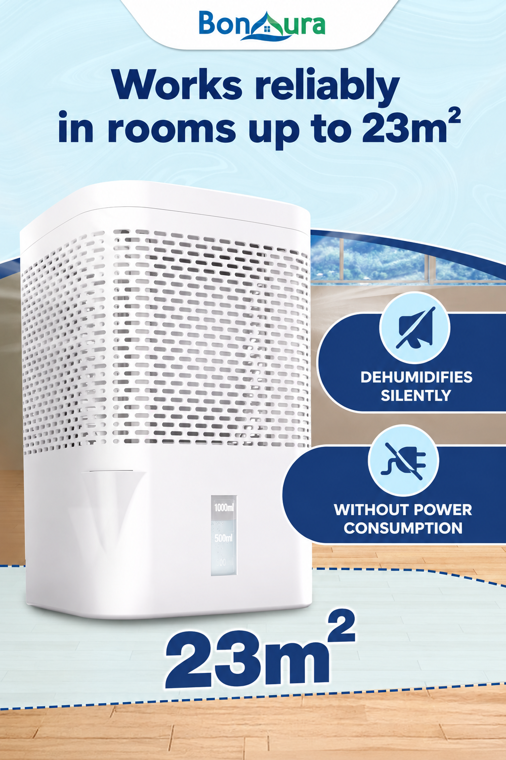 AirOne Non-Electric Dehumidifier 23m²