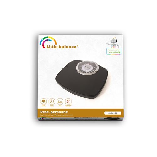 Little Balance Confort 180 8400 Mechanical Bathroom Scale Black