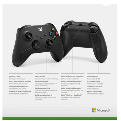 Carbon Black Xbox Wireless Controller for Series X|S and PC - Gomix Brands Outlet