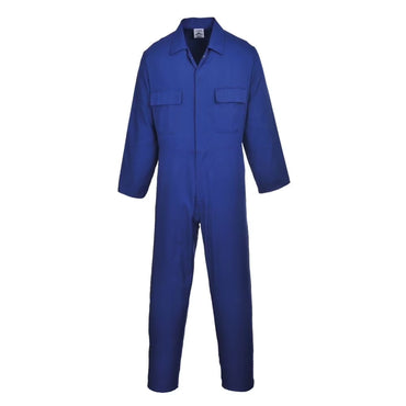 Portwest Navy Standard Coverall – Durable Non‑Shrinking Workwear