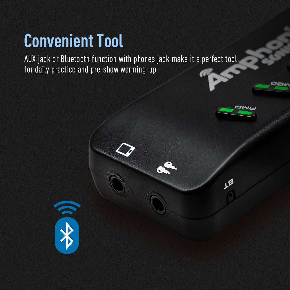 Sonicake Amphonix Bluetooth Headphone Guitar Amplifier