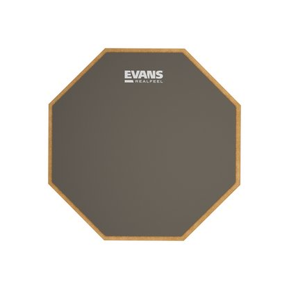 Evans RF12G RealFeel 12-inch Speed Practice Pad for Drumming Skill Development
