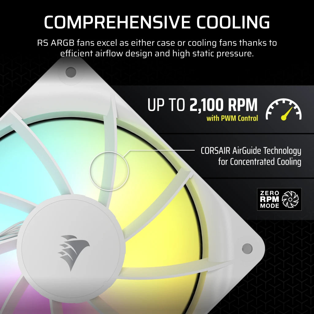 Corsair RS120 ARGB PWM Fans