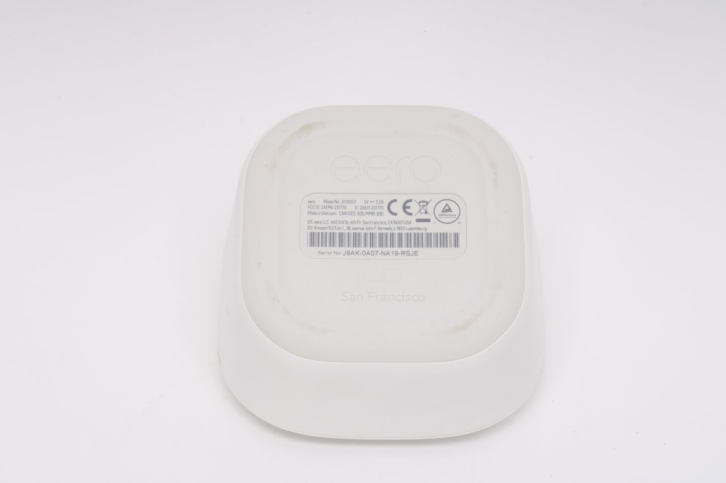 Eero J010001 Dual Band 6 Mesh Wireless Router