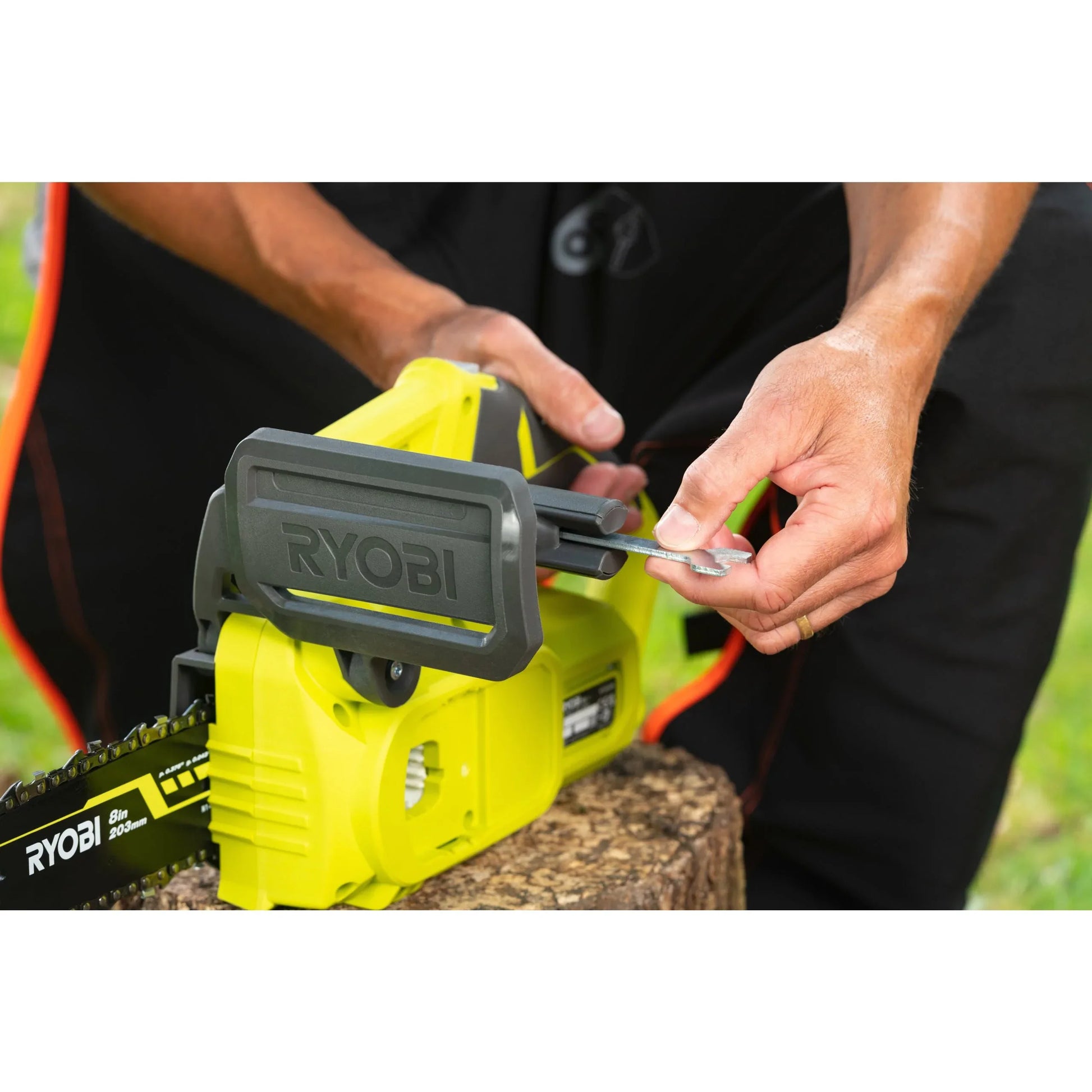 Ryobi 18V ONE+ Compact 20cm Cordless Chainsaw for Pruning - Gomix Brands Outlet