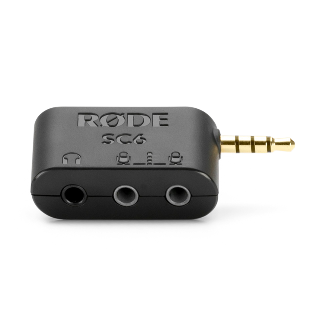 SC6 Dual TRRS Adaptor for Smartphones