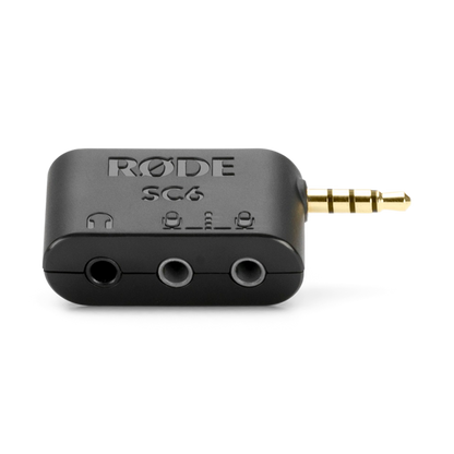 SC6 Dual TRRS Adaptor for Smartphones