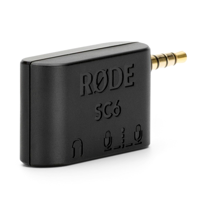 SC6 Dual TRRS Adaptor for Smartphones