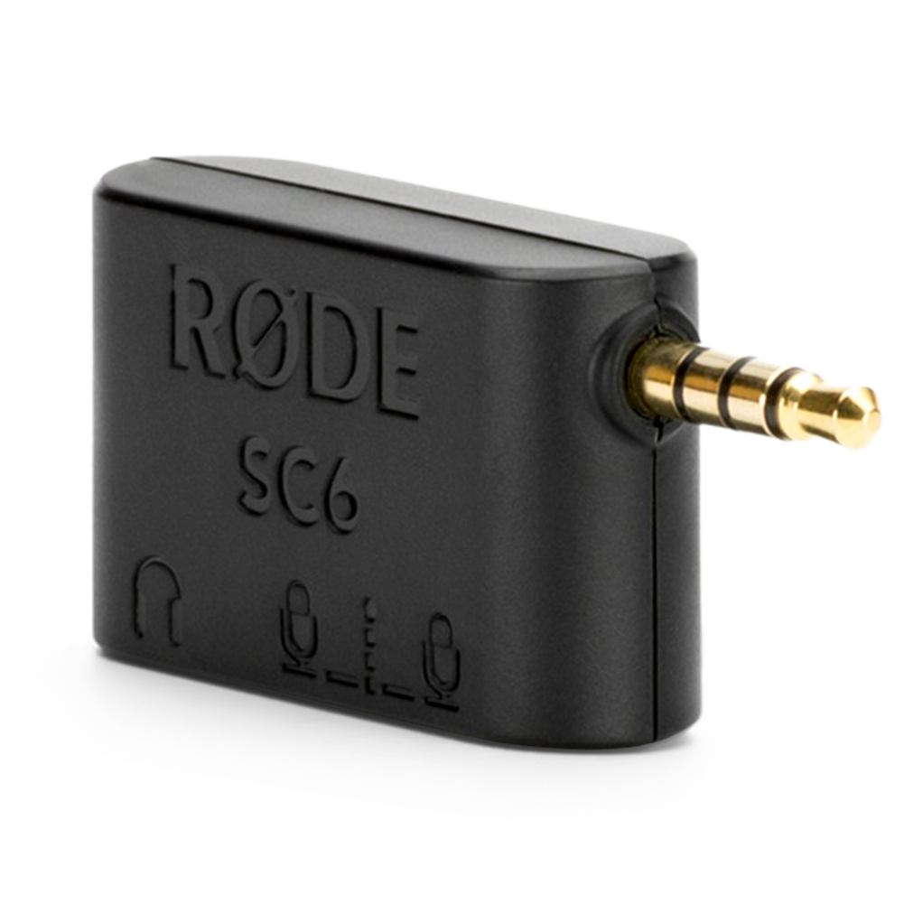 SC6 Dual TRRS Adaptor for Smartphones