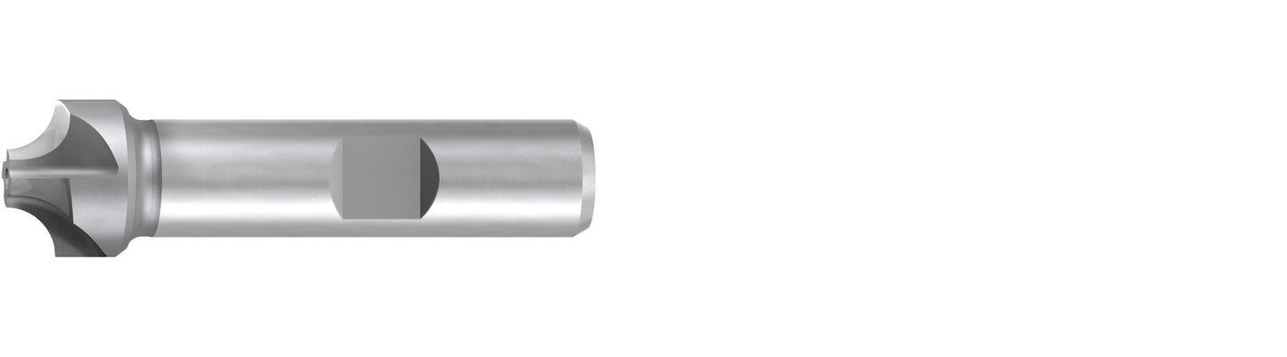 HSSE Quarter Round Profile Milling Cutter Ø19/R5.5 Universal for Metalworking