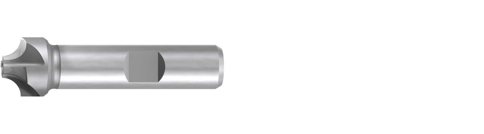 HSSE Quarter Round Profile Milling Cutter Ø19/R5.5 Universal for Metalworking