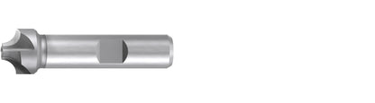 HSSE Quarter Round Profile Milling Cutter Ø19/R5.5 Universal for Metalworking