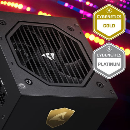 Sharkoon Rebel P20 ATX 3.1 Fully Modular PC Power Supply Unit Zero RPM Fan